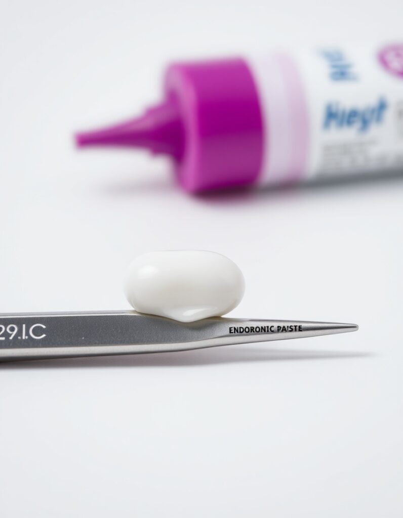 آرسی پرپ برای بازکردن کانال دندان و ژل گلیسیرین برای مراقبت از لثه