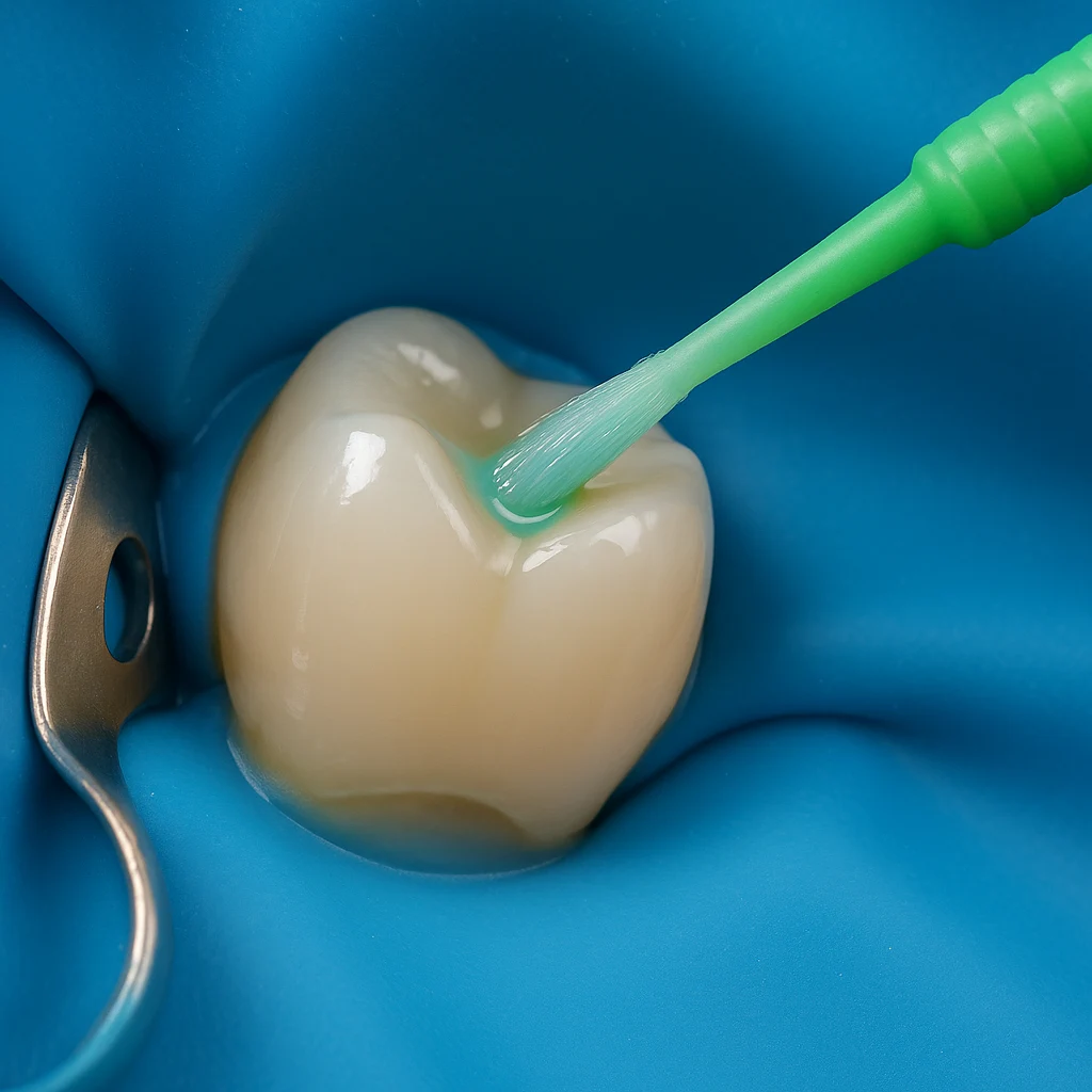 ایزولاسیون دندان هنگام باندینگ برای جلوگیری از حساسیت | کبالت