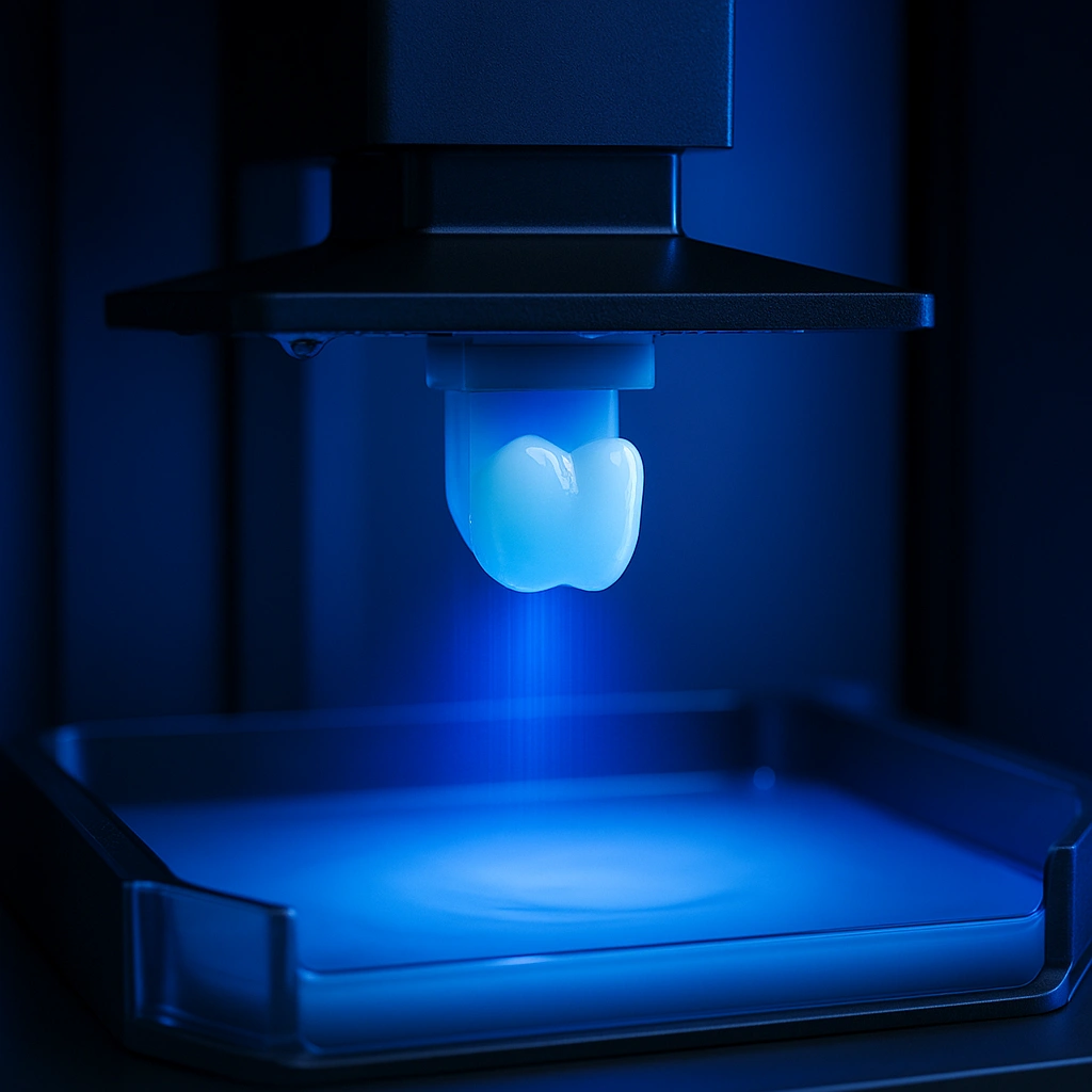 چاپ سه‌بعدی تاج دندانی با فناوری DLP | کبالت